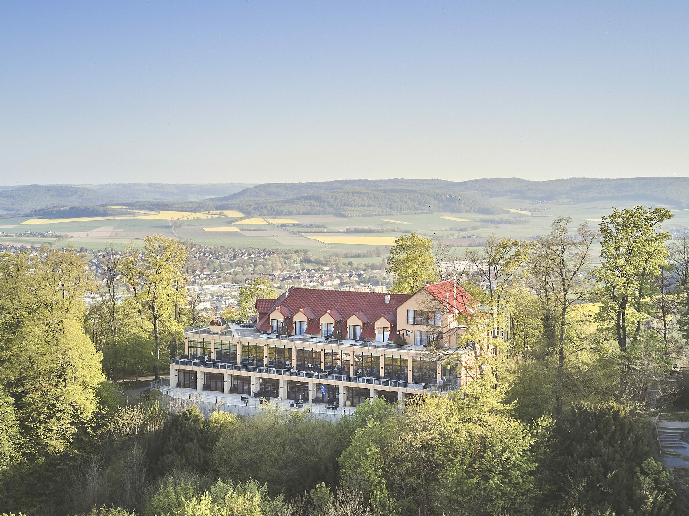 Monopol Hameln Hotel Monopol Hameln Hotel aus der Ferne